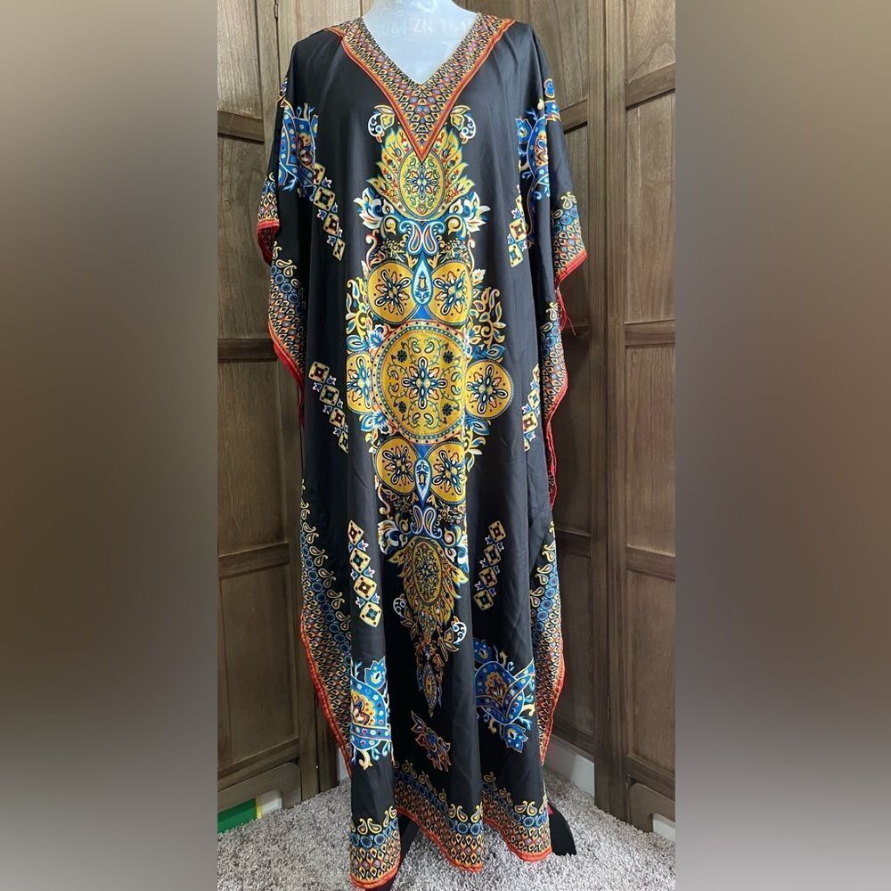 Gypsie Blue Mulitcolor Kimono.